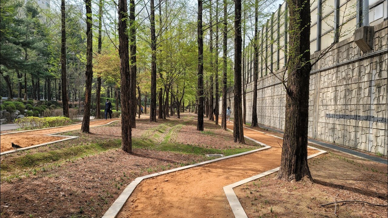 공암나루근린공원 황톳길(서울 강서)