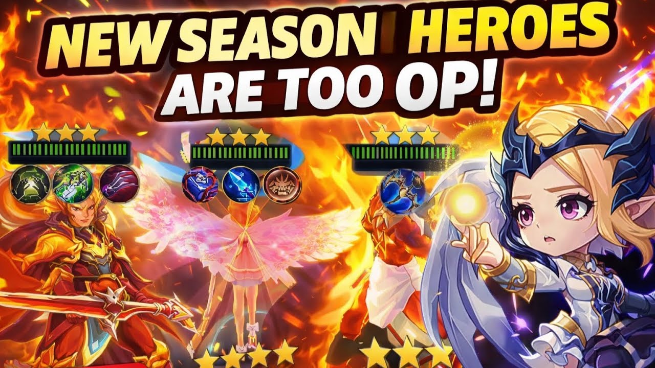 I Tried Season 5 Magic Chess New Heroes 😱… This Is Broken!