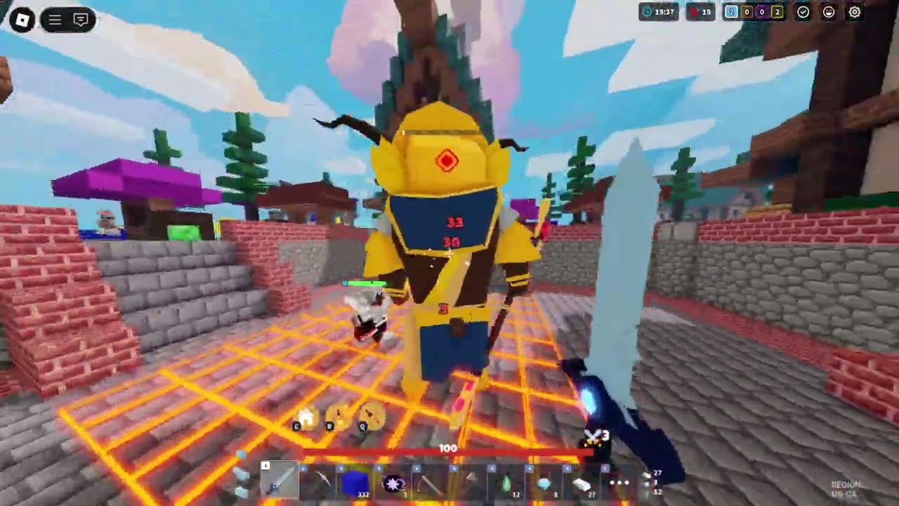 THE NEW BHAA BOSS IS INSANELY BROKEN...! (Roblox Bedwars)