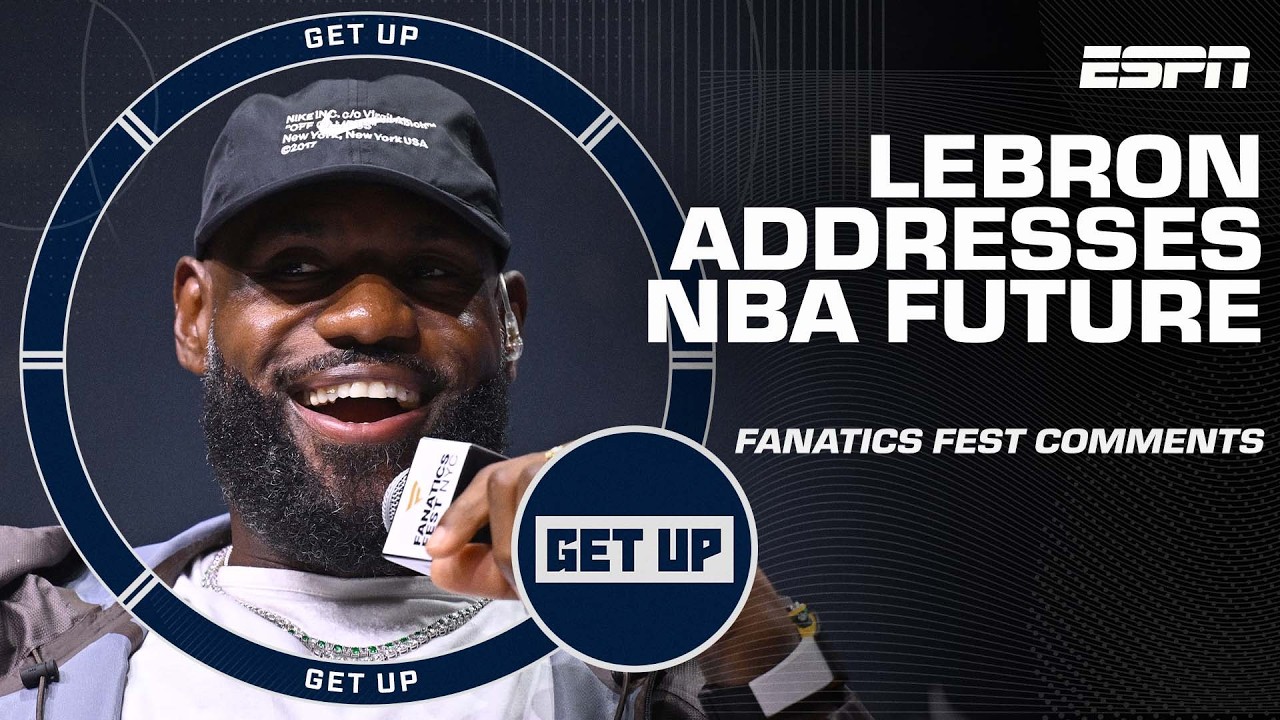 🚨 LeBron James speaks out on NBA future 🚨 Brian Windhorst and JWill react‼️ | Get Up