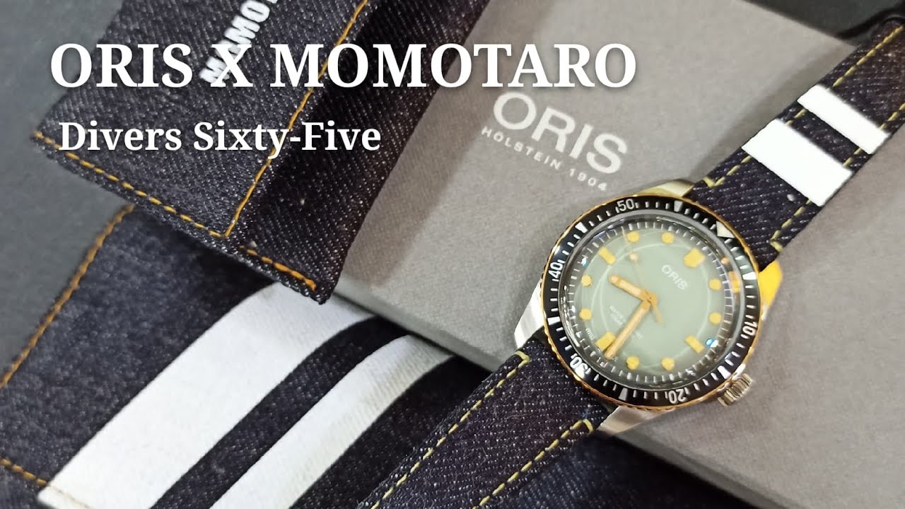 Oris | Crossover |  Divers Sixty Five | Oris X Momotaro Special Edition