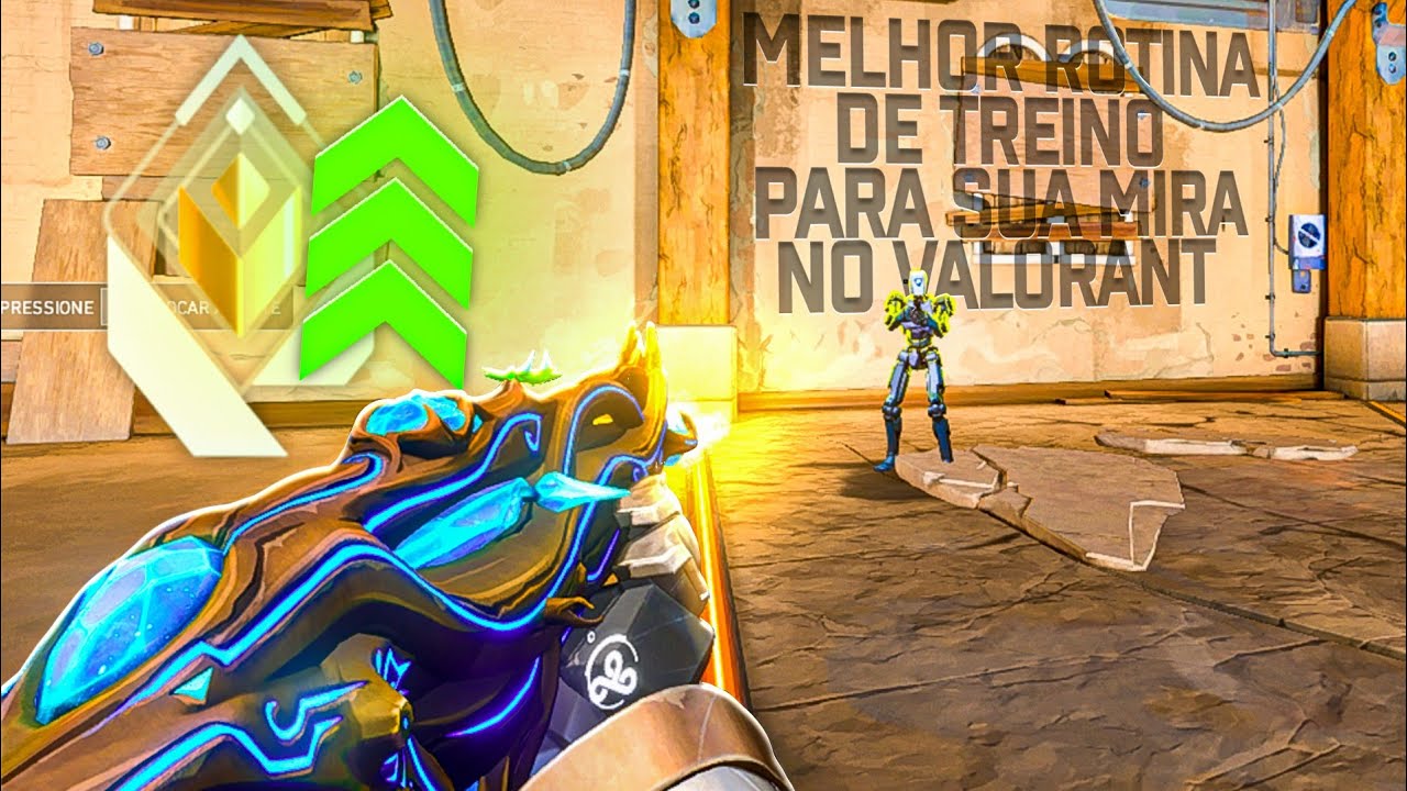 ESSA é a  ROTINA de TREINO para TER a MELHOR MIRA no VALORANT !!!