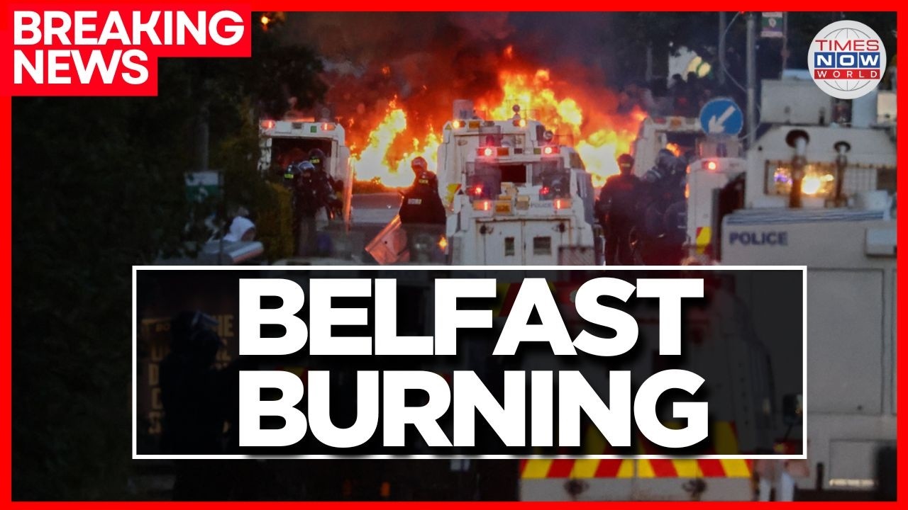 BELFAST RIOTS LIVE | WATER CANNON Deployed As Anti-Migrant Unrest Explodes After Attack