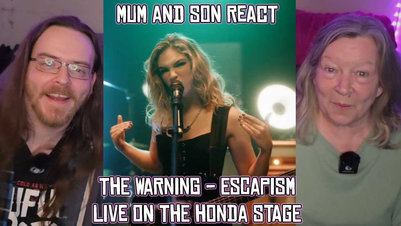 MUM IS BACK LISTENING TO THE WARNING!!!! | The Warning - Escapism Live on The Honda Stage (REACTION)