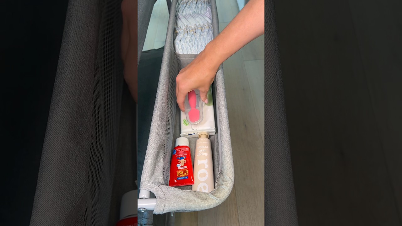 Restocking and organizing my toddler&rsquo;s  diaper changing station!