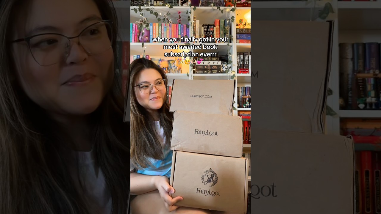 THE DREAAAAM!!!! 🫶🏻✨💕 #booktube #booktubetbr #fairyloot #bookish #booktok #bookbox #bookrecs