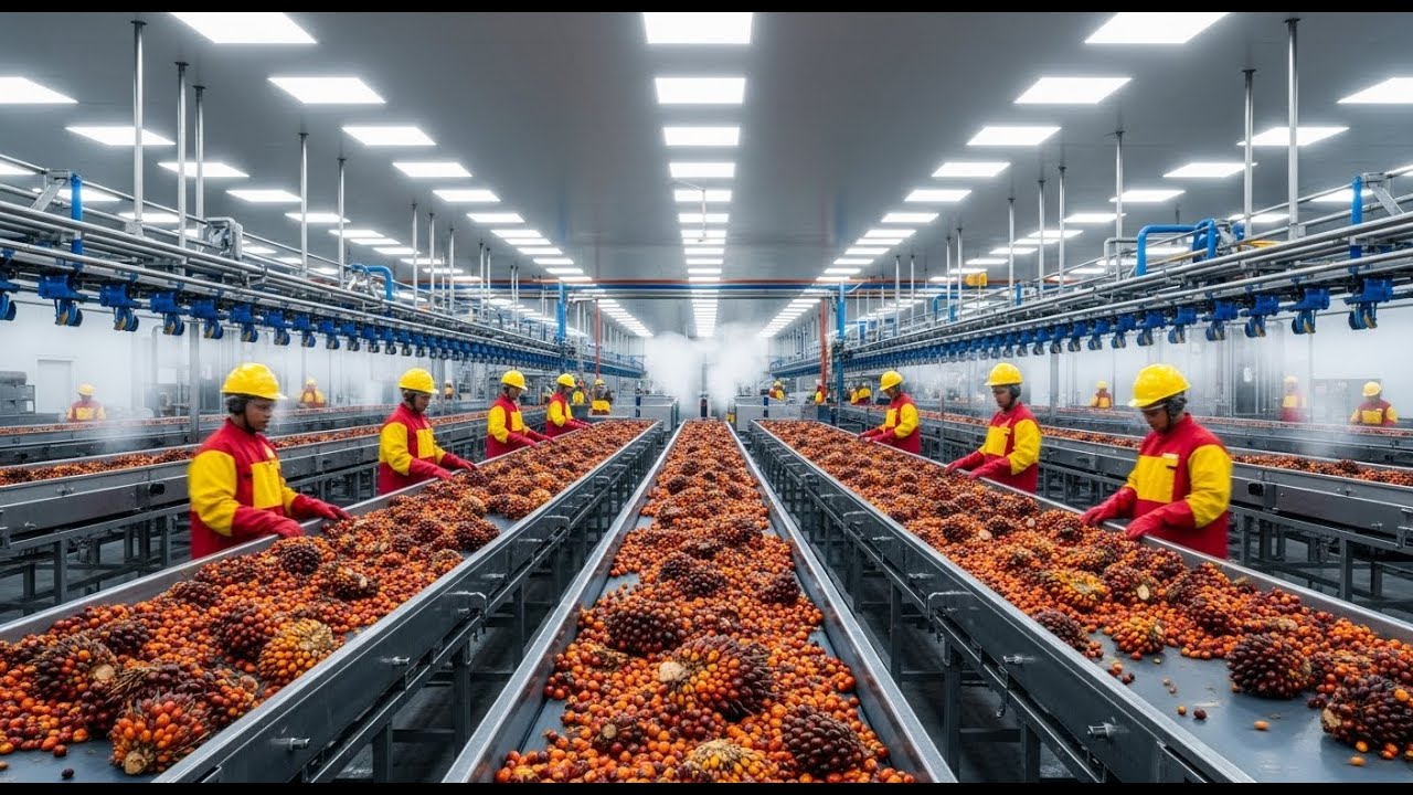 Inside the Palm-Oil Processing Plant &ndash; Billion-Dollar Industry Secrets.