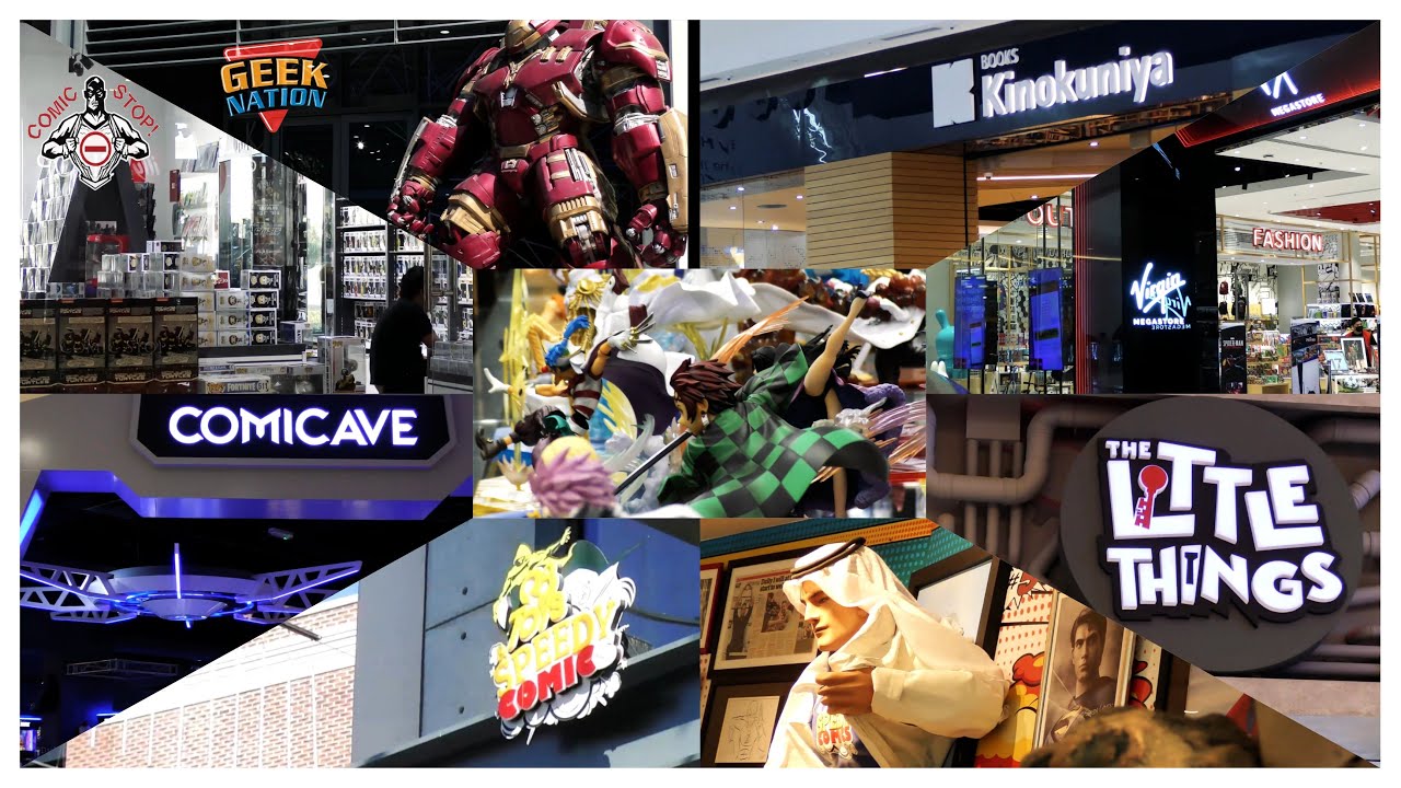 Best Comics & Figures Shops In Dubai