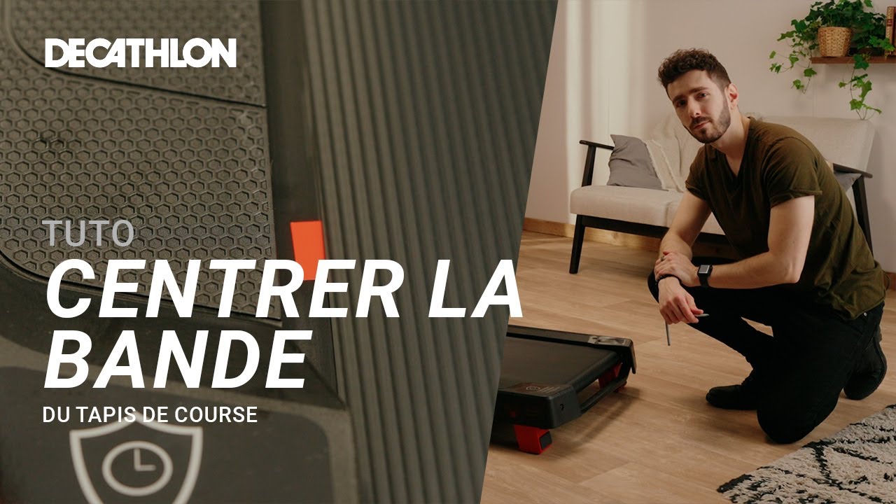 TUTO - Comment centrer la bande de votre tapis de course ? | Decathlon