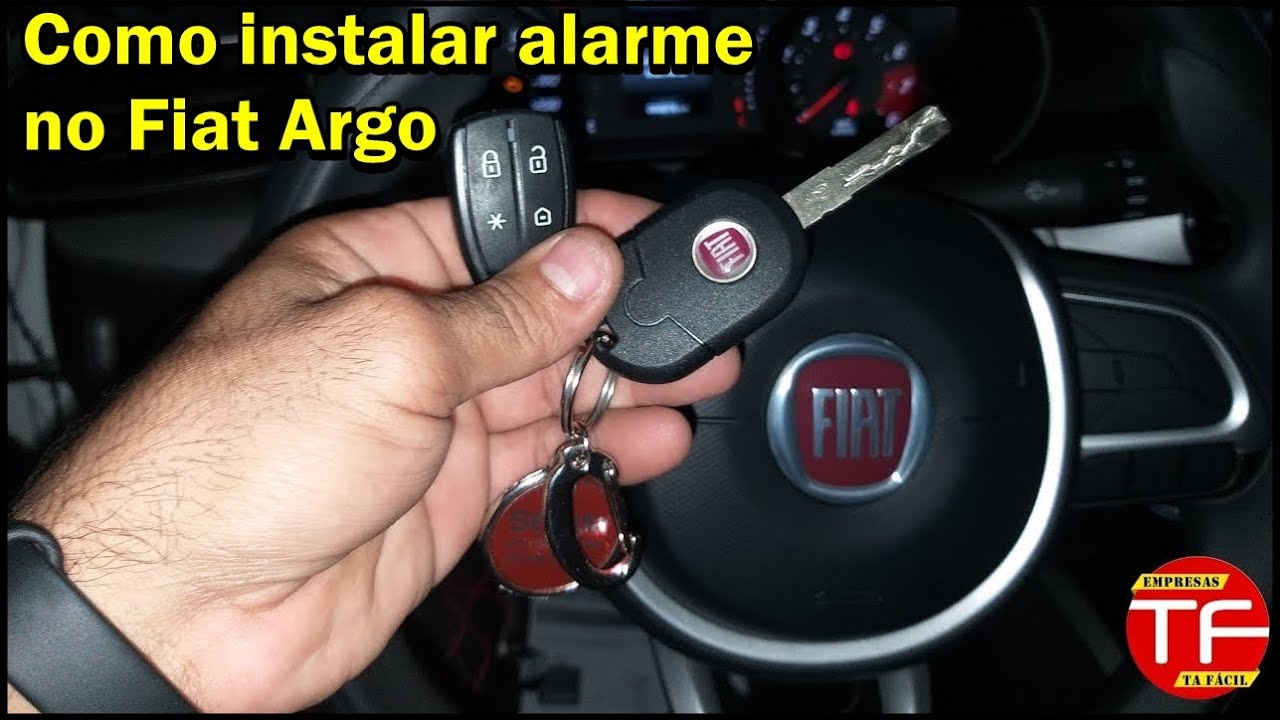 Como instalar alarme no Fiat Argo