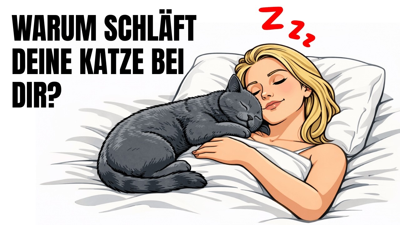 Wenn deine Katze bei dir schläft, hat das einen Grund!