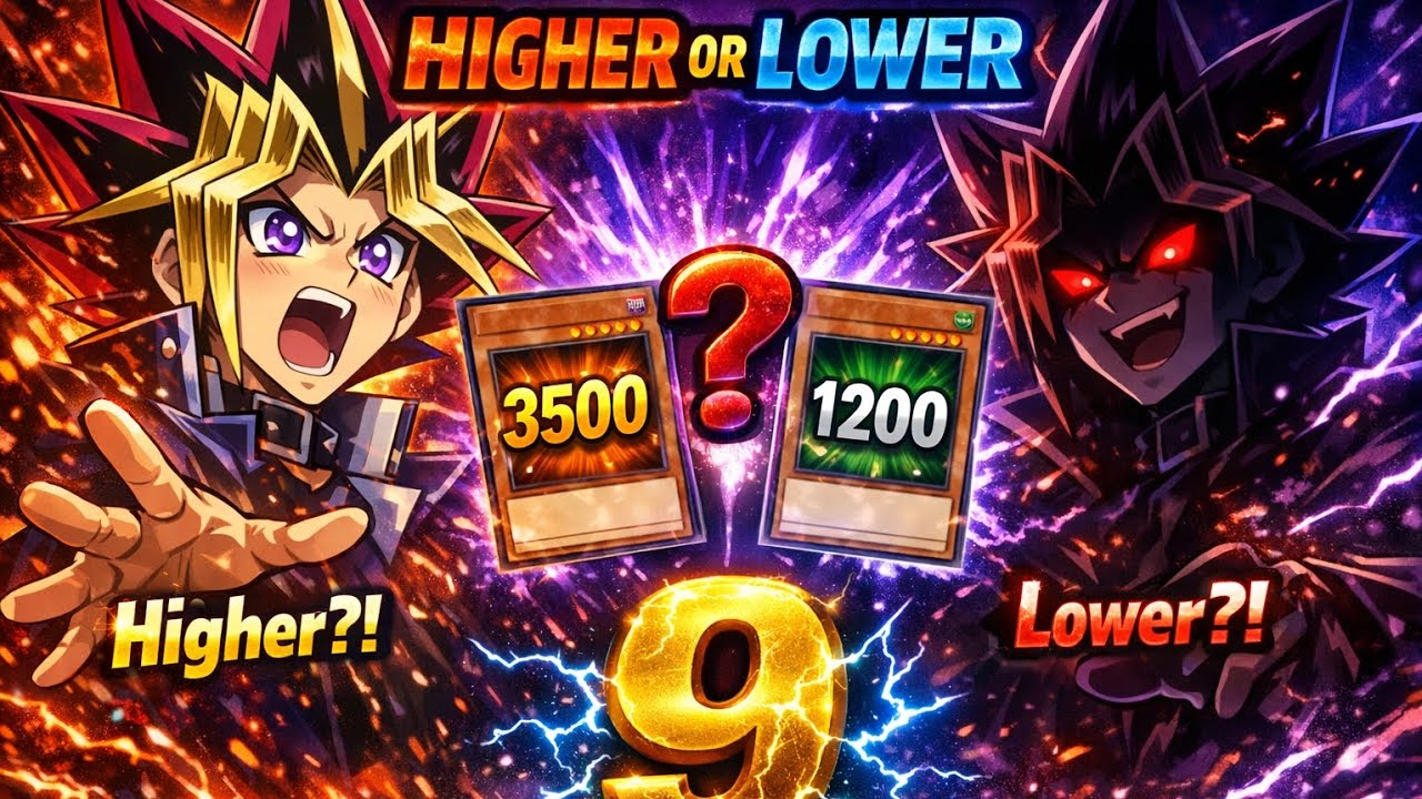 سلسلة higher or lower yu-gi-oh الحلقة 9