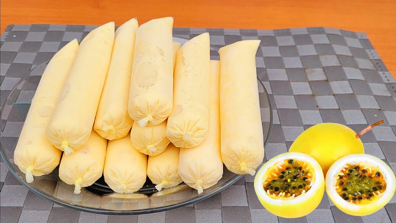 GELADINHO DE MARACUJÁ COM APENAS 3 INGREDIENTES, MISTUROU GELOU TÁ PRONTO!!