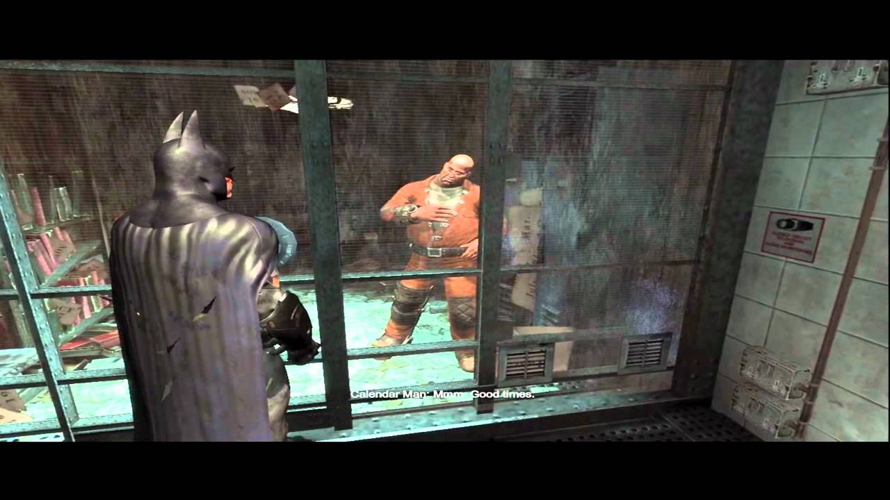 Batman Arkham City - 12 Dates with Calendar Man