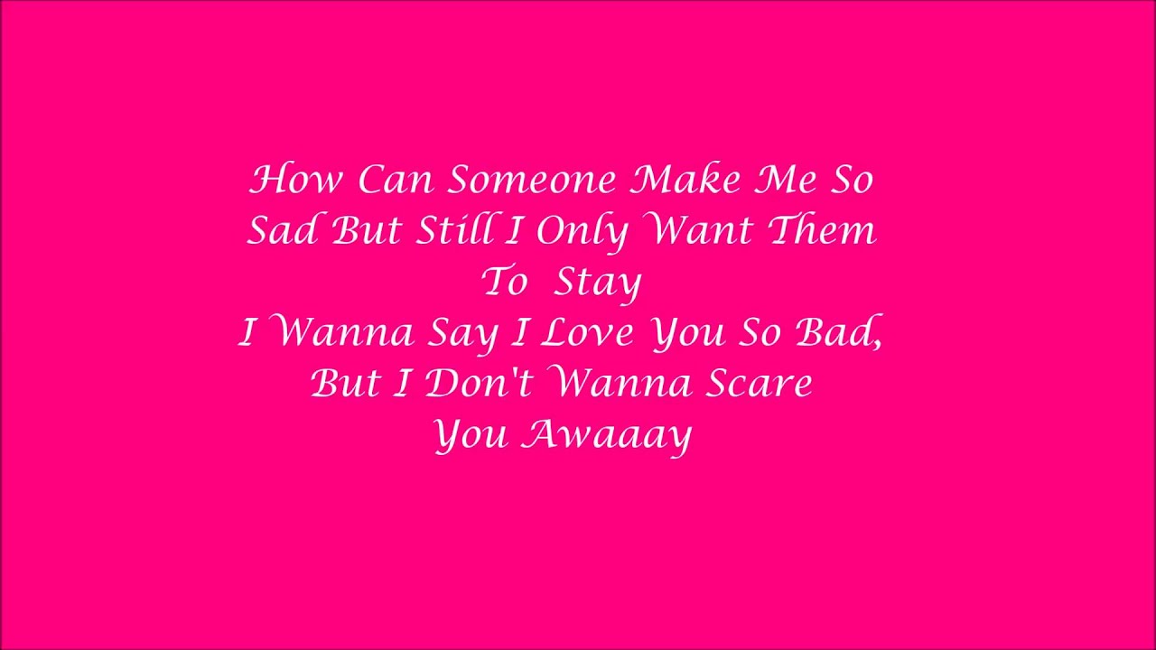 I Wished You Loved Me Tynisha Keli lyrics