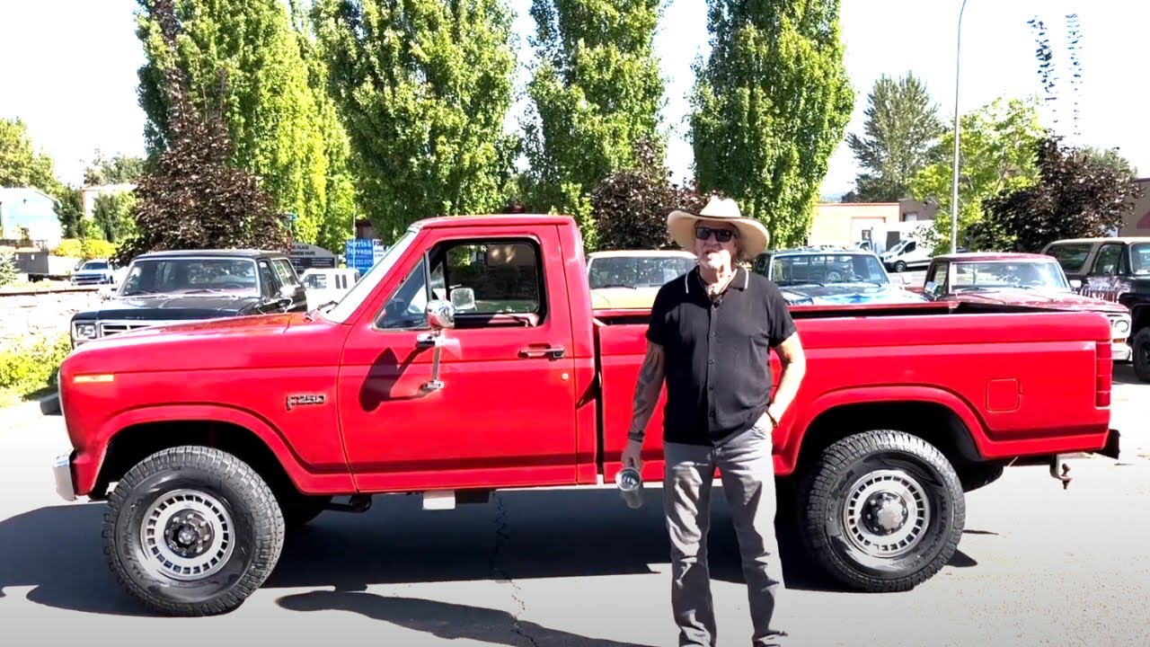 Beautiful 1985 Ford F-250 with Kelly!