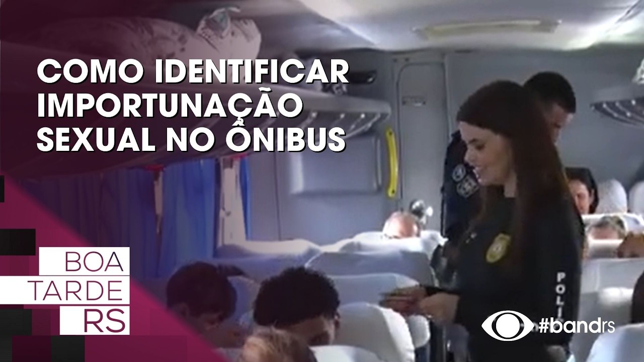 Como identificar importunação sexual no ônibus