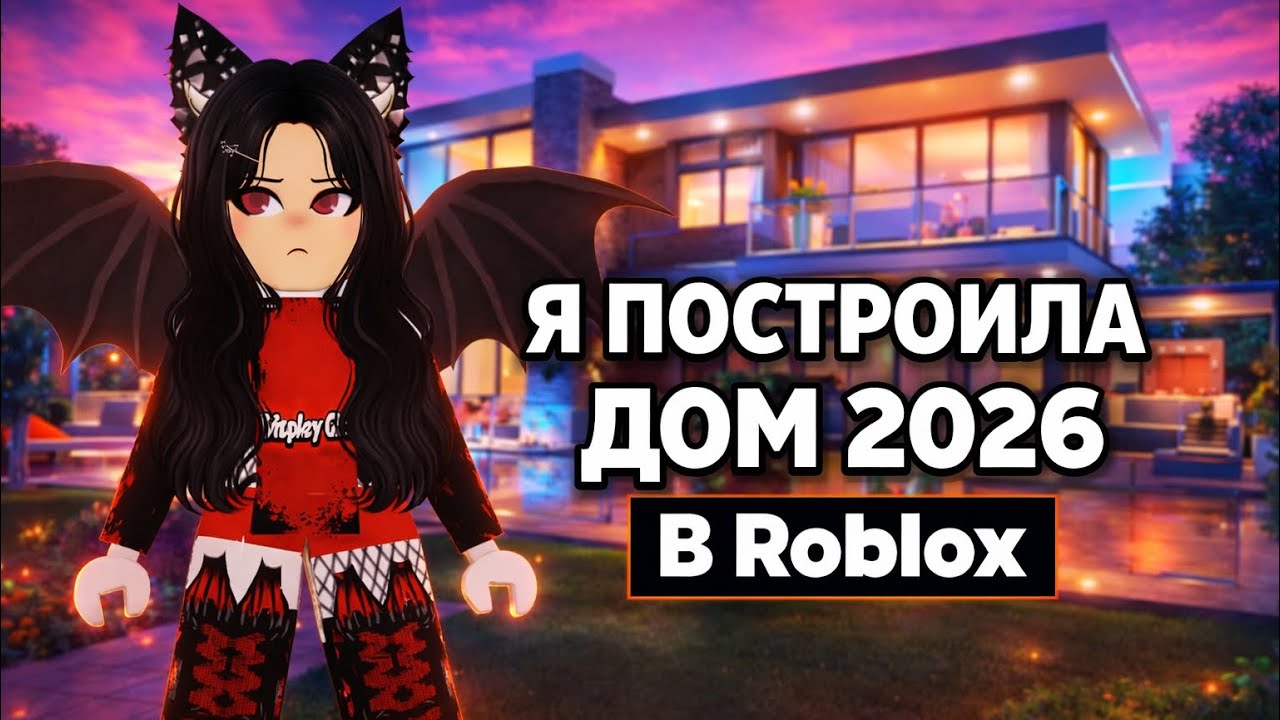 Я ПОСТРОИЛА ДОМ 2026 🙀🙀🙀🏙️