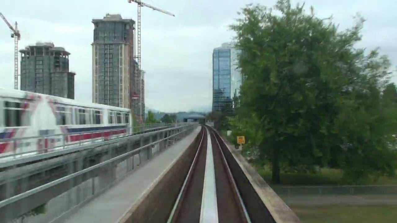 Vancouver Skytrain Timelapse (Expo Line)