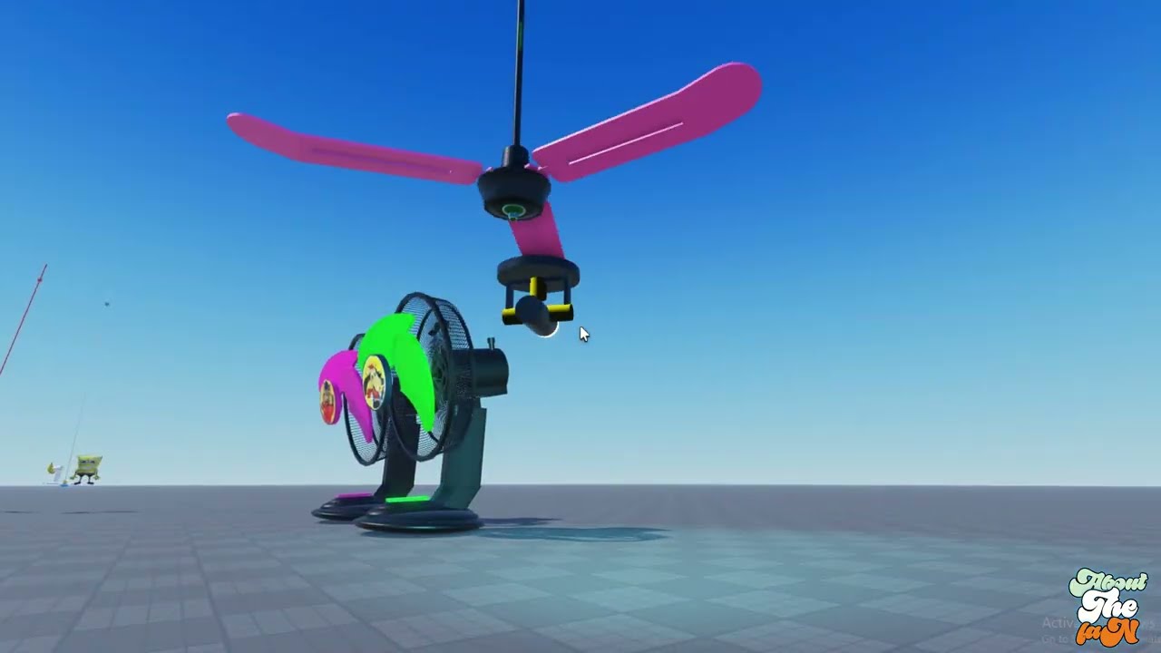 Wobbly Ceiling Fan New Design Special Edition Very Elegant | Roblox