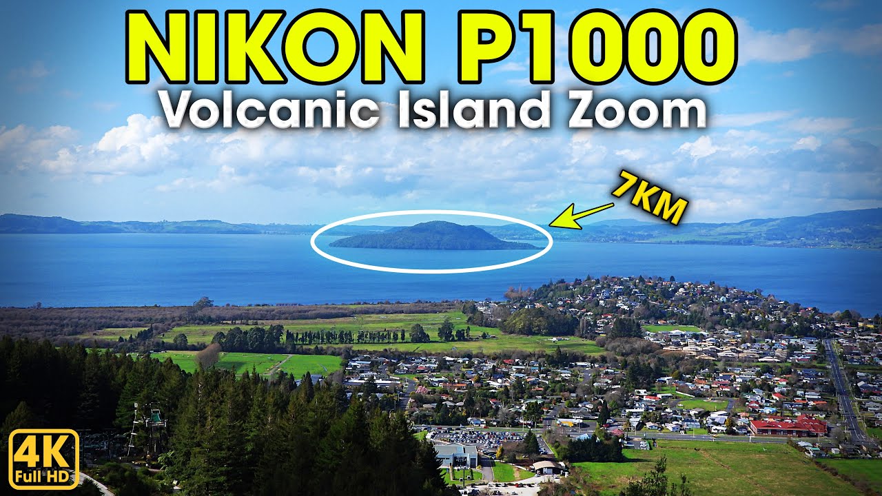 Nikon P1000: Volcanic Zoom Test - Mokoia Island (7 KM / 4 Miles)