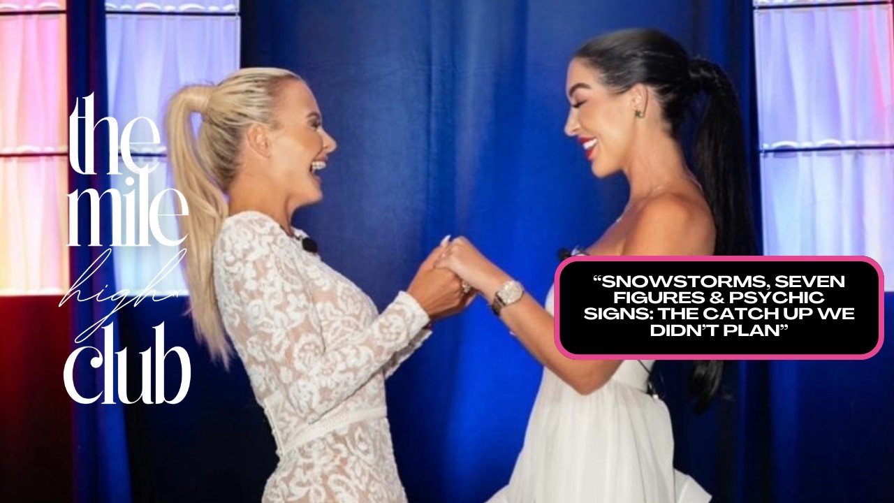 Episode 29 - Snowstorms, Seven Figures & Psychic Signs: The Catch Up We Didn’t Plan
