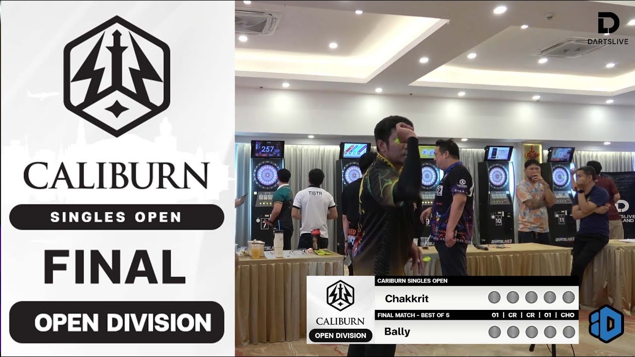 Caliburn Singles Open | Open Division Final Match | Chakkrit vs Bally
