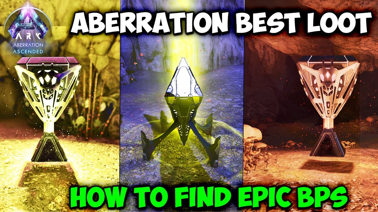 TOP 3 BEST Loot Farms in ABERRATION & how to run them | ARK Survival Ascended