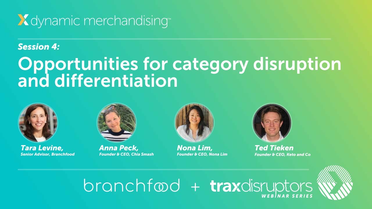 Opportunities for category disruption and differentiation