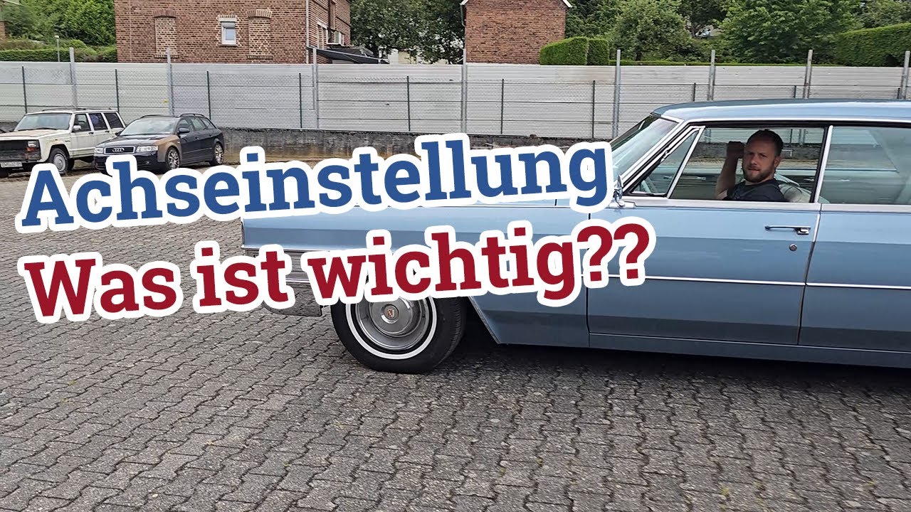 FÄHRT dein Oldtimer richtig gerade aus?