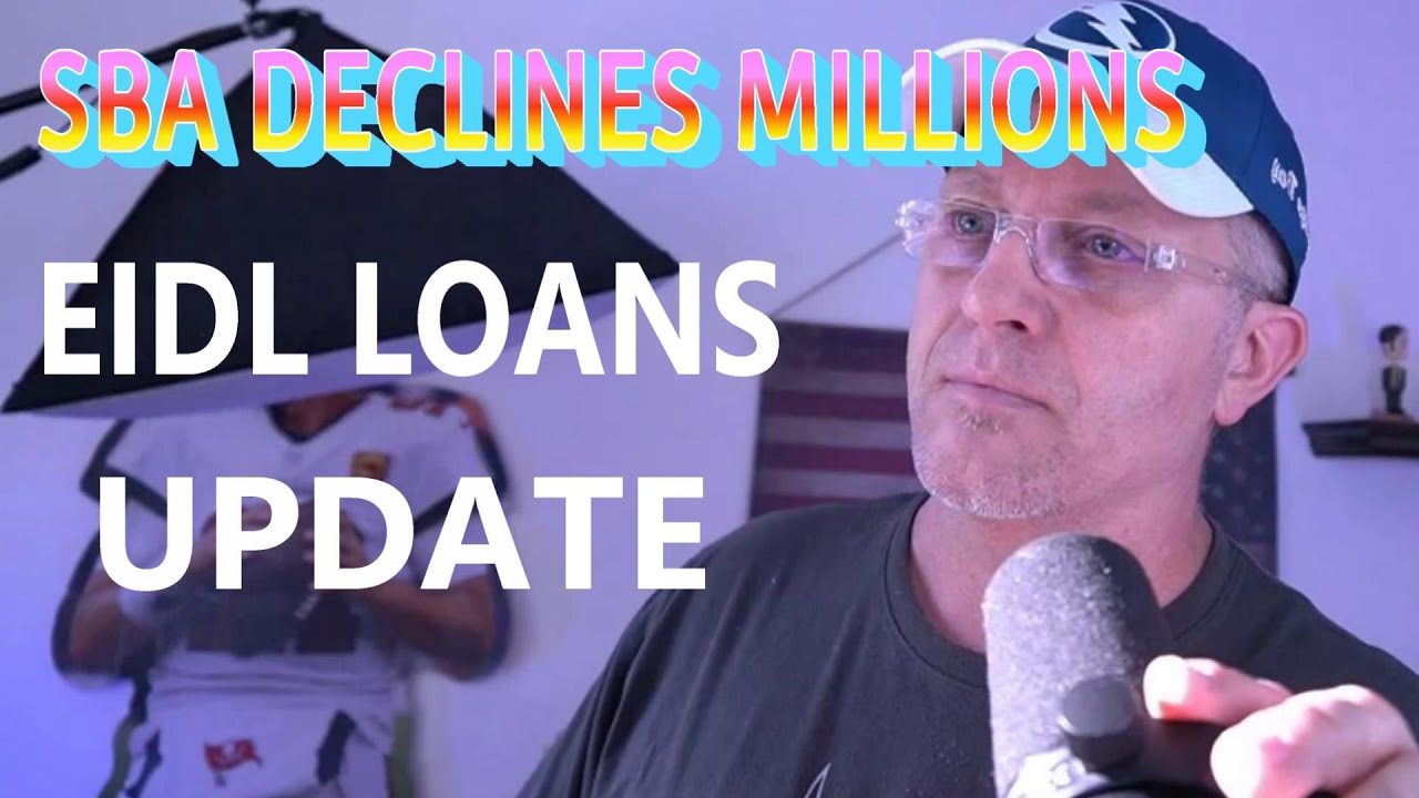BREAKING EIDL LOAN NEWS as the Data shows SBA DECLINED MILLIONS OF LOAN APPLICATIONS