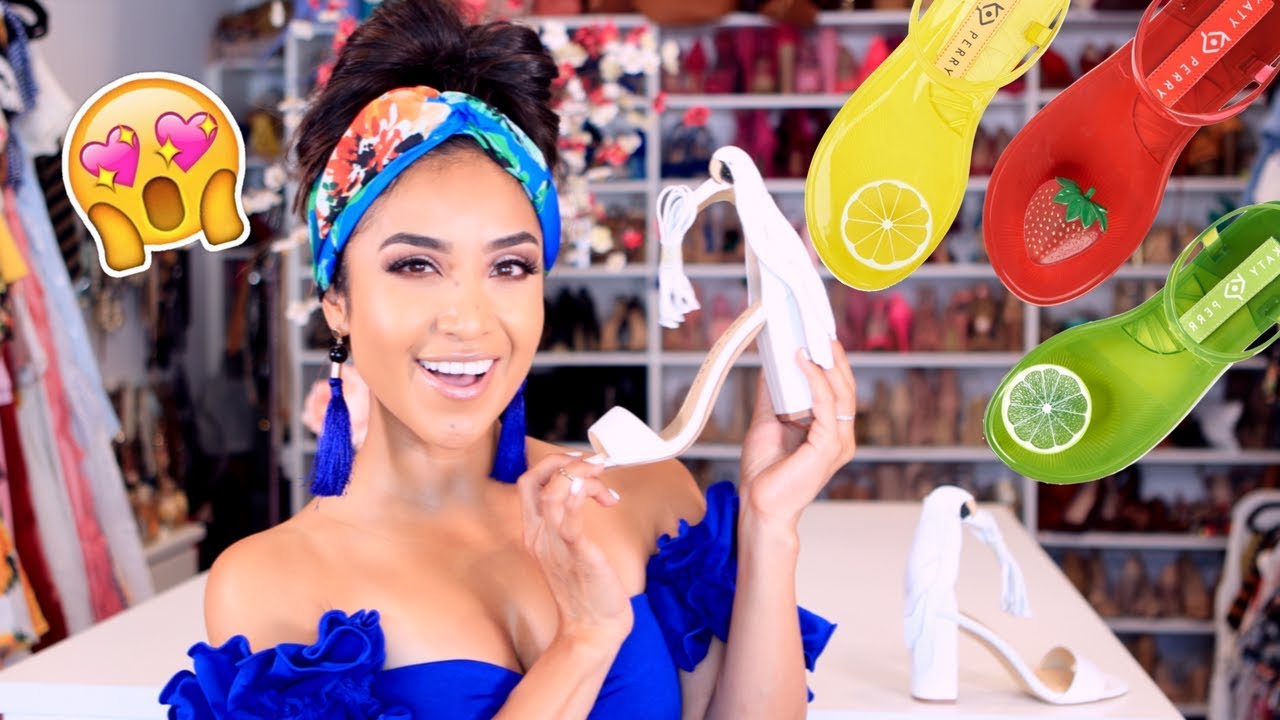 Spring Fashion Favorites + Katy Perry SHOE HAUL | Dulce Candy