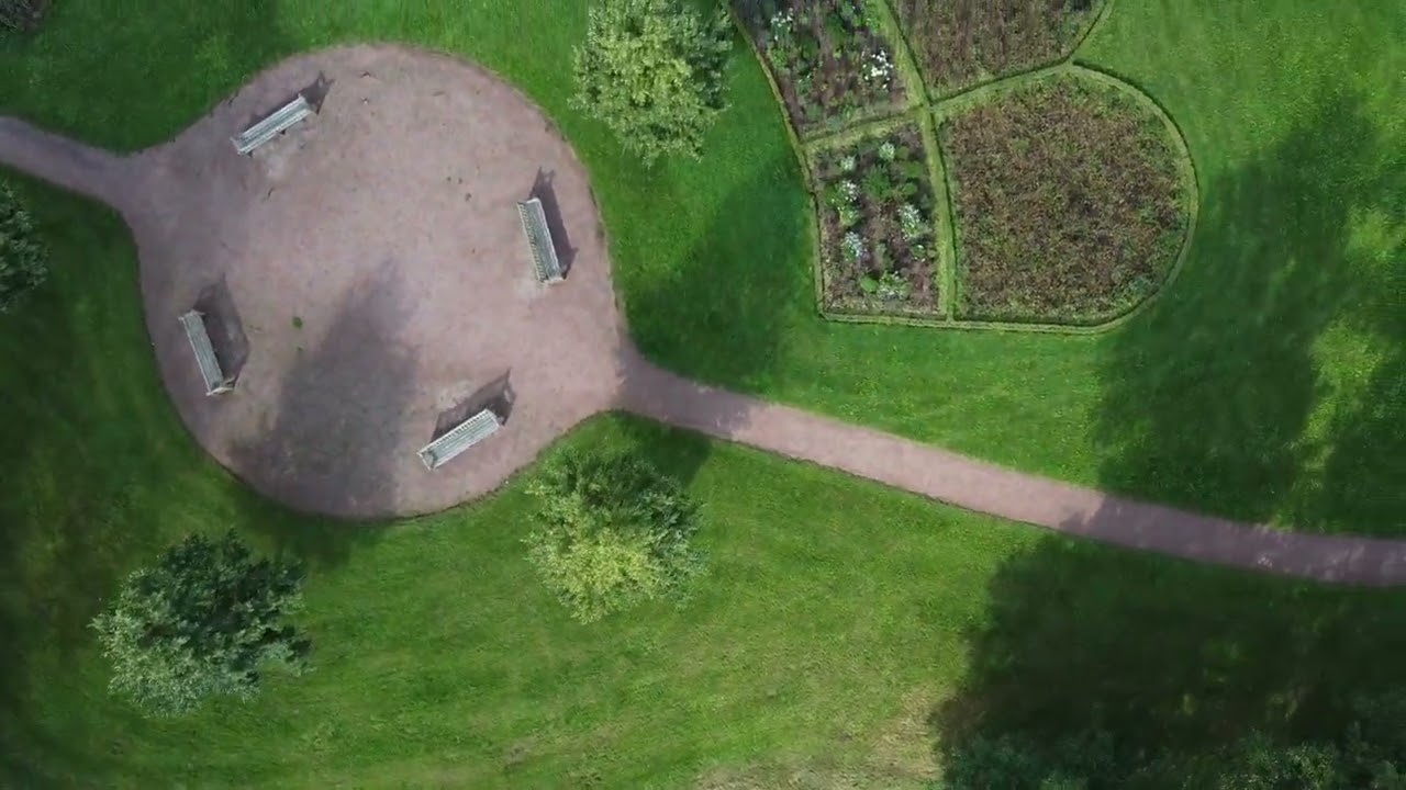 Castle Wilhelmsthal and its park near Eisenach