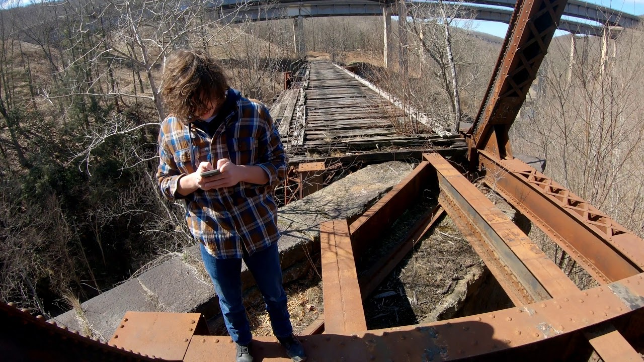 [94] Walking the Abandoned Erie Railroad Bridge Across the Roaring Brook +RESTORATION UPDATE