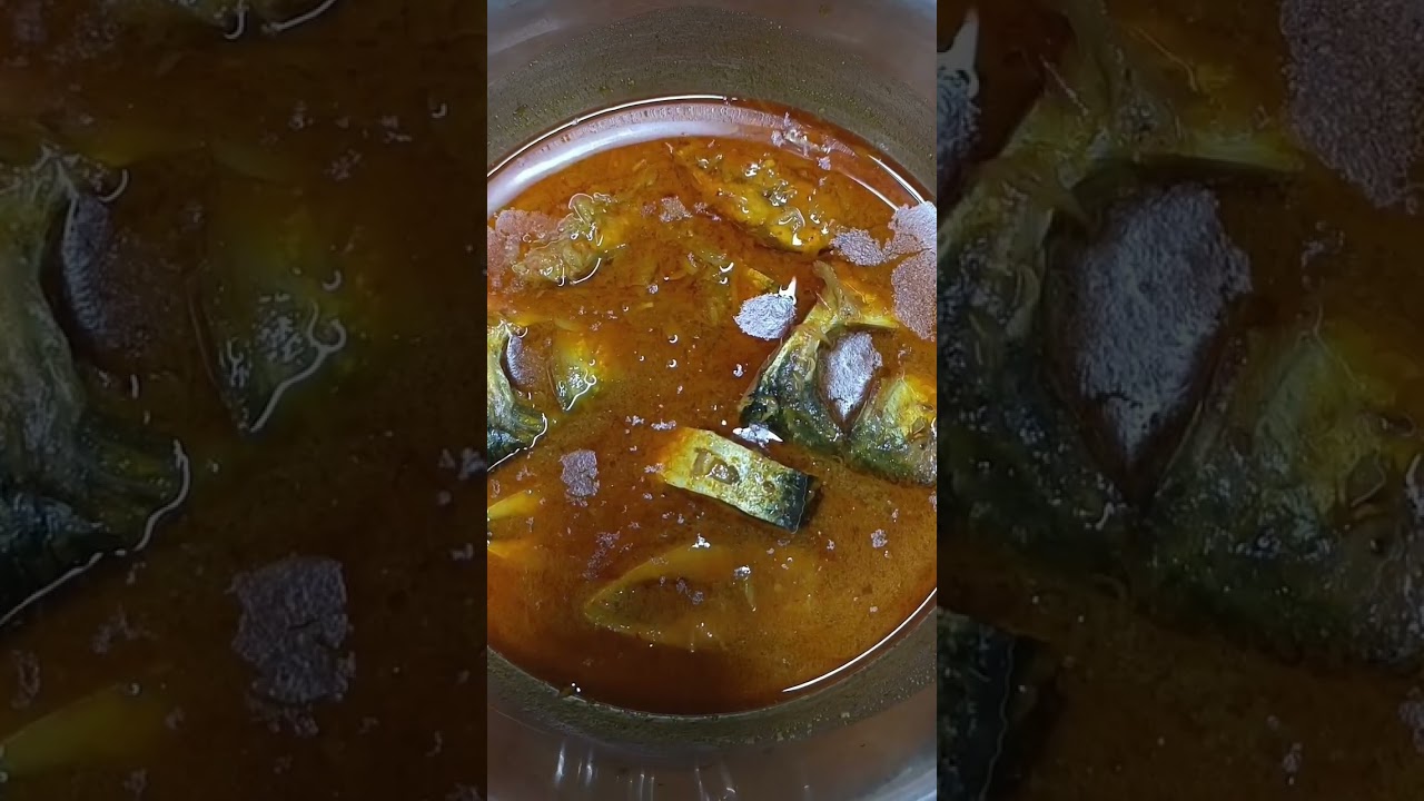 ইলিশ মাছের তরকারি রান্না করলাম মাটির চুলায় 