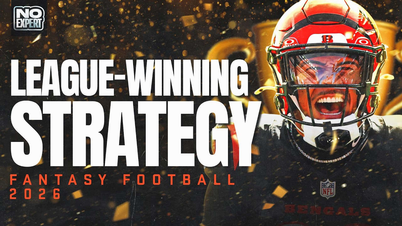 The Only Draft Strategy You Need for Fantasy Football 2026 (Easy)