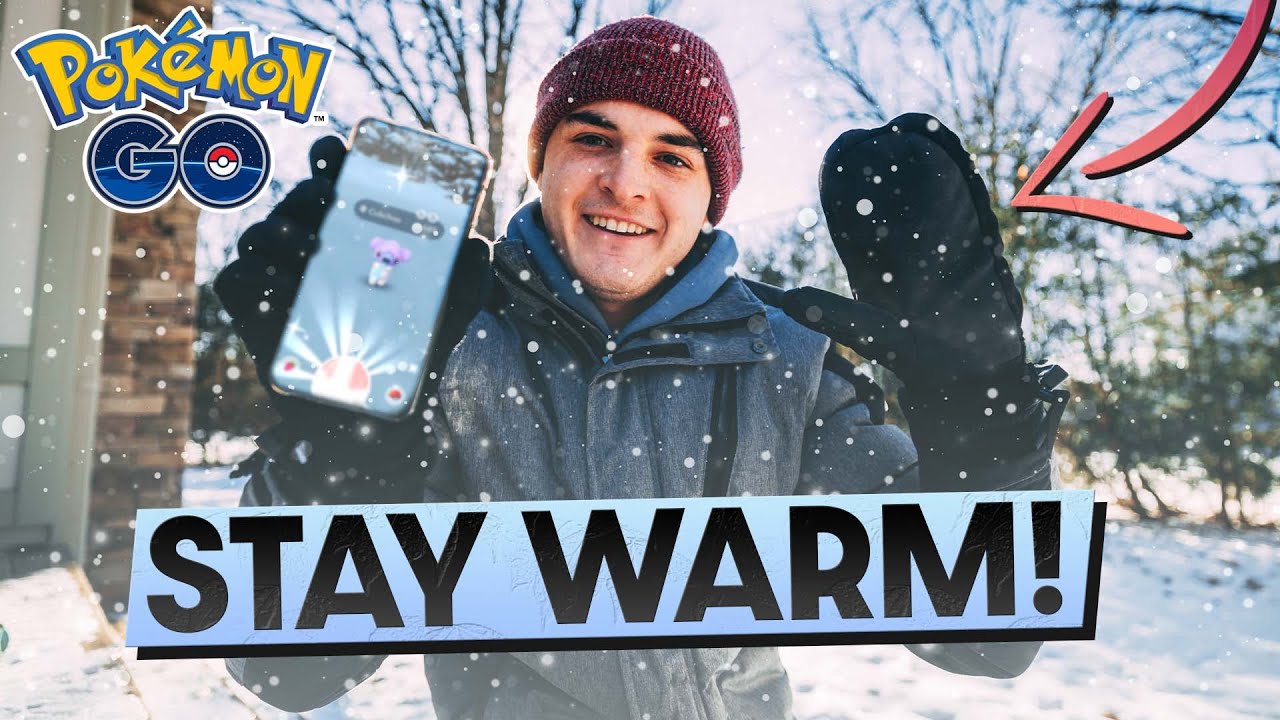 Как играть в POKEMON GO *ЗИМОЙ* | ЛУЧШИЕ КОМПЛЕКТАЦИИ ПЕРЧАТОК