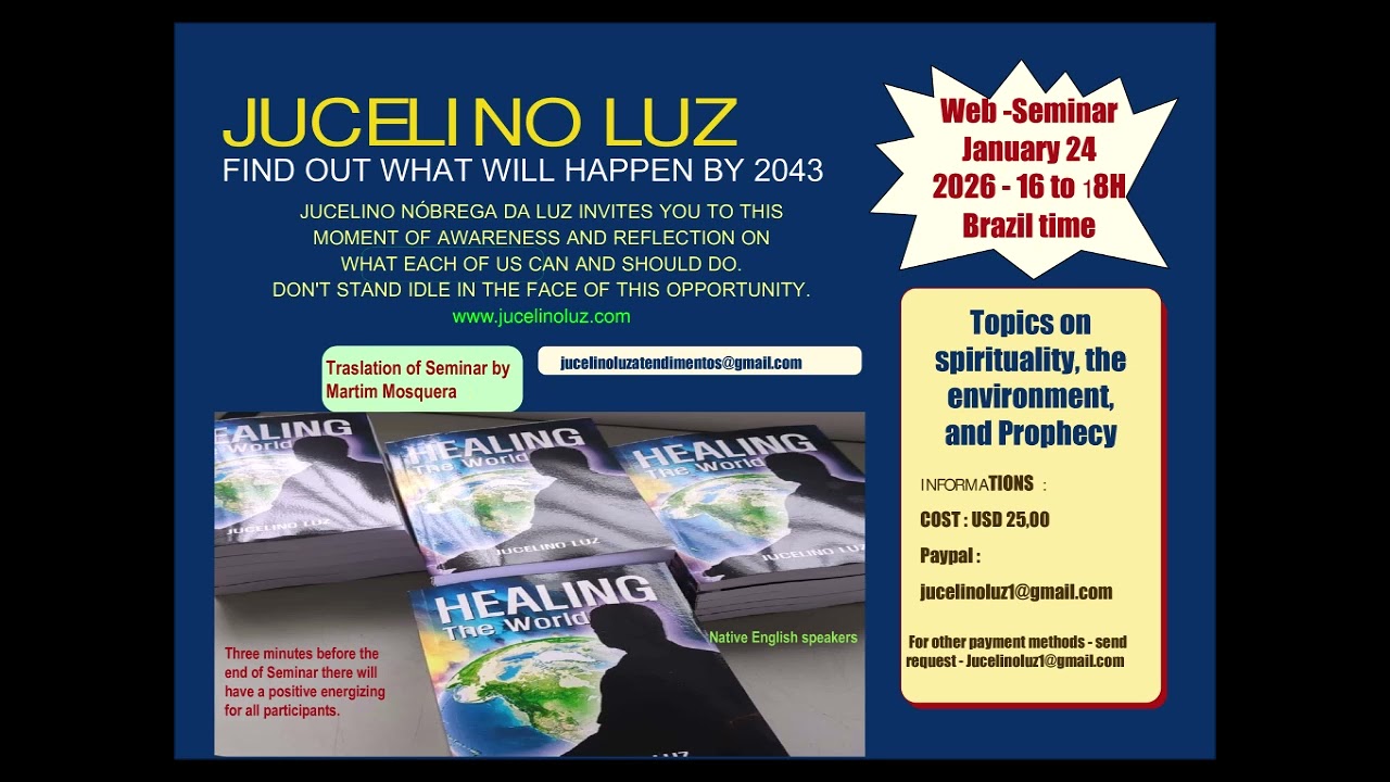 Web Seminar of Jucelino Luz  in 2026
