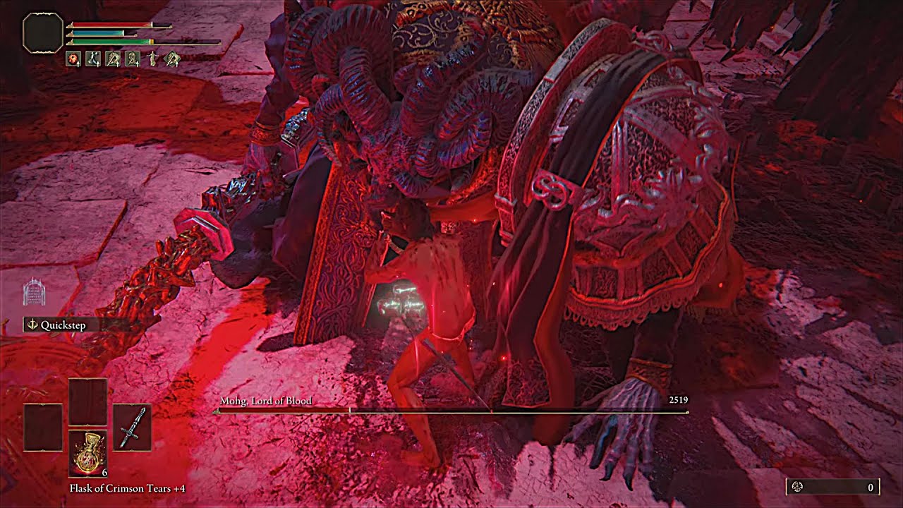 Bullying Mohg At Level 1 (No Hit, (Nihil Damage Only)
