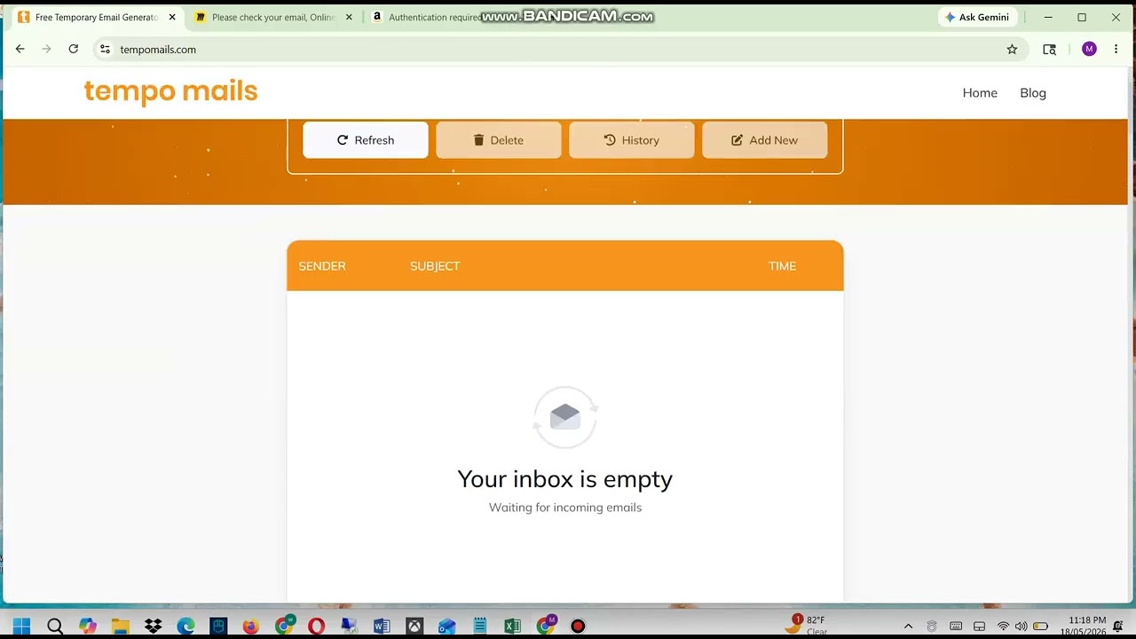 Tempo Mails - Free Disposable Email Generator App for Android | Временная почта и Temp Mail App