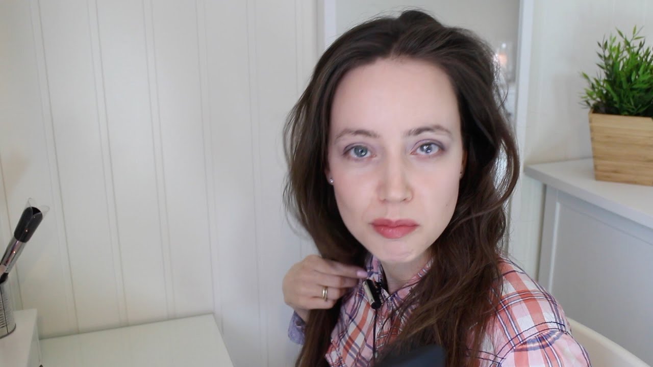 ASMR Whisper Makeup Tutorial  ❤︎ Purple Eyeshadow & New Lipstick