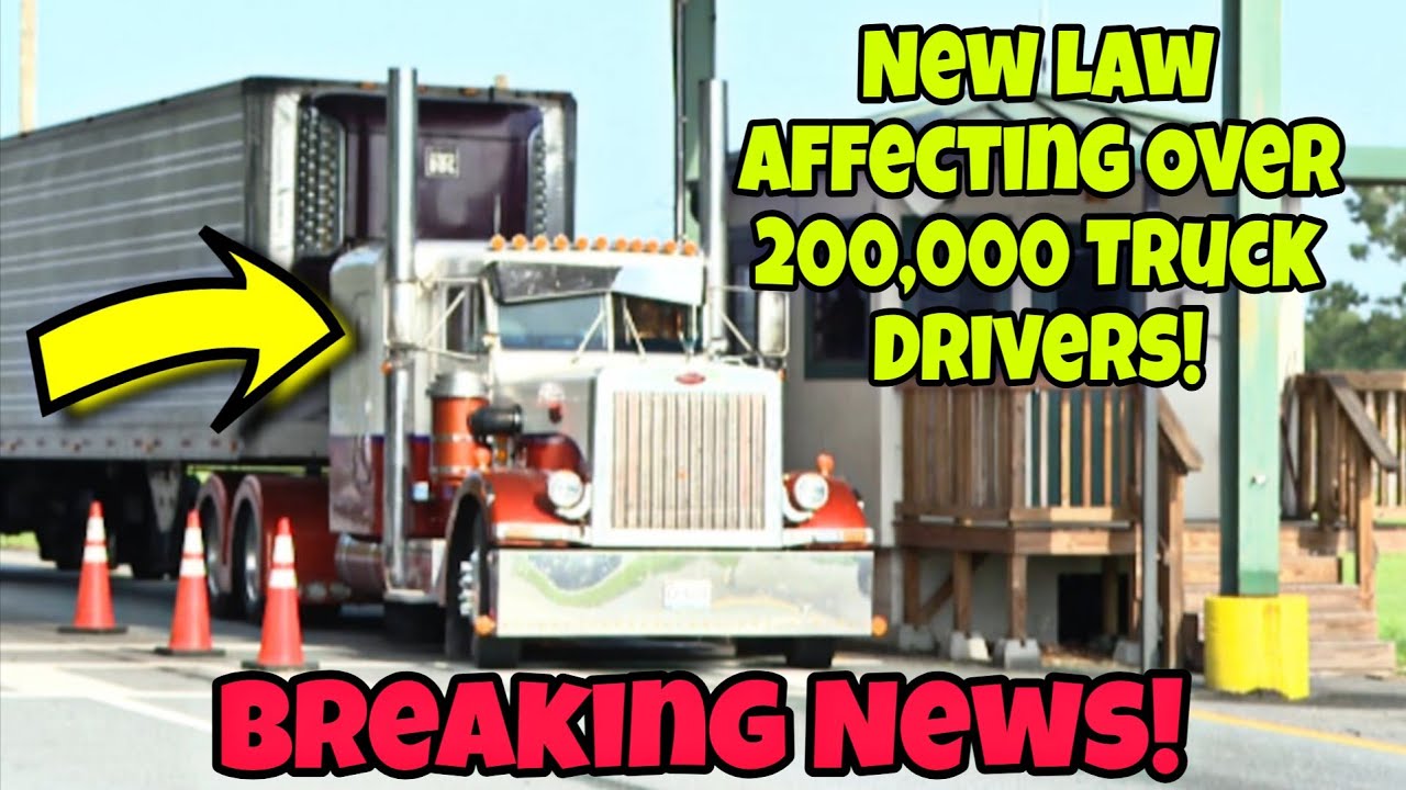 Major News Affecting 17.2 Million Drivers & Over 200,000 Truck Drivers In Florida 🤯 