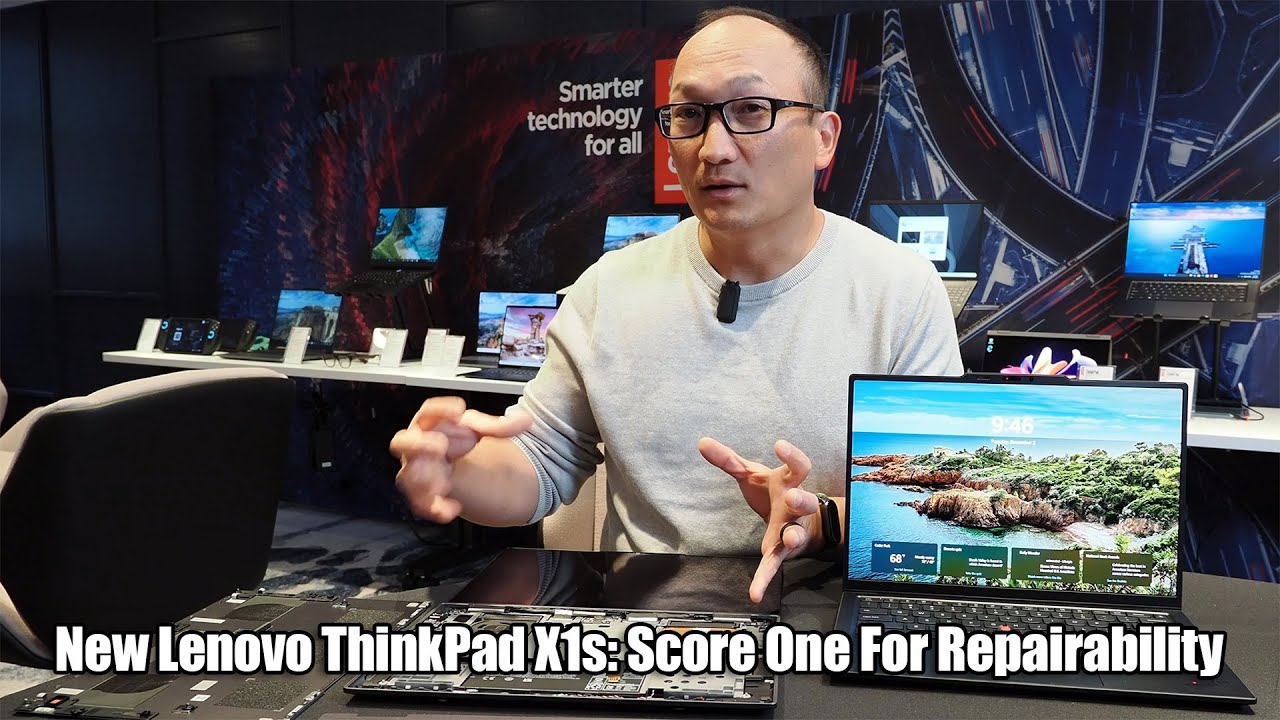 Новые ноутбуки Lenovo ThinkPad X1 Carbon и 2-в-1 выводят ремонтопригодность на новый уровень.