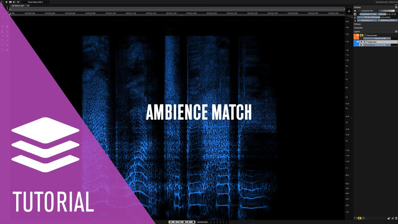 EQ and Ambience Match | New Features in SpectraLayers 8