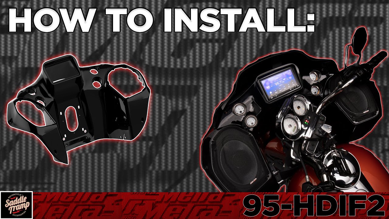 Saddle Tramp 95-HDIF2 Installation - Fits 1998-2013 Harley-Davidson® Road Glide FLT models