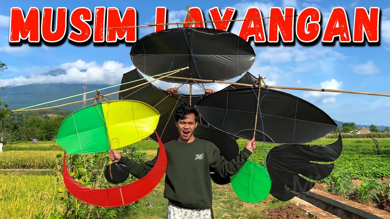 LAYANGAN SAYAP PATAH TAPI MASIH BISA TERBANG !!!