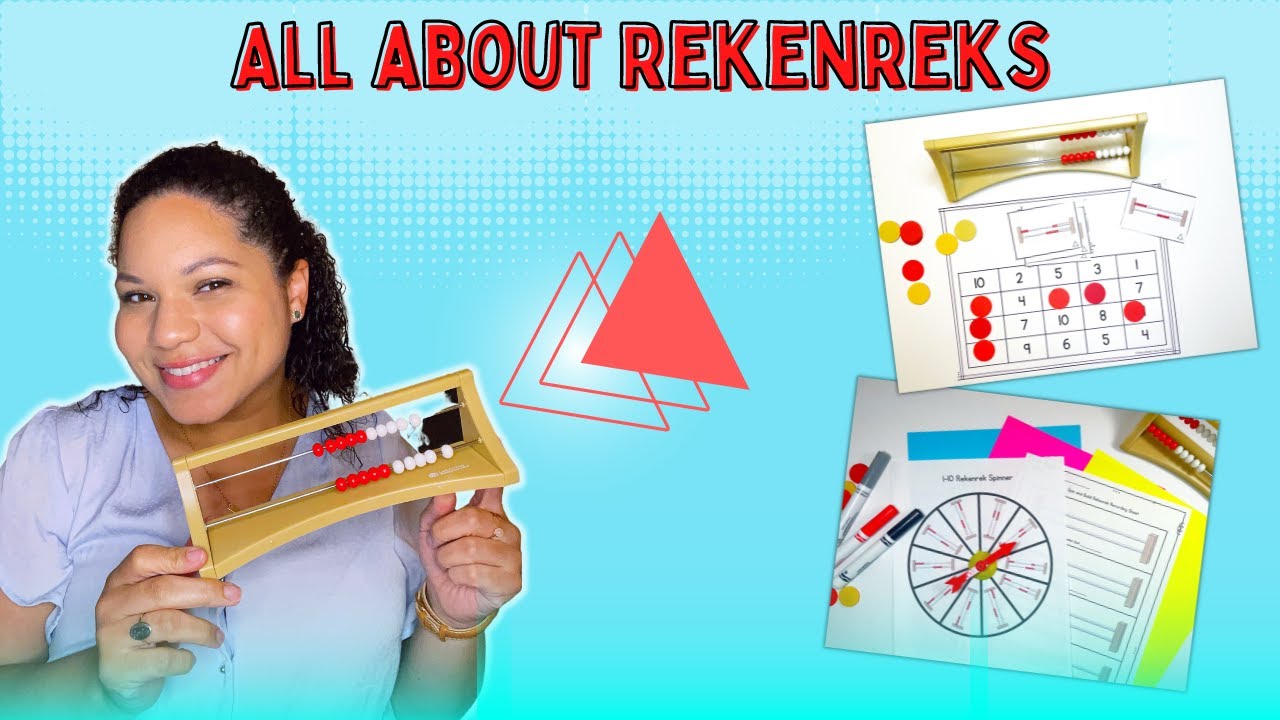 Rekenreks in Kindergarten Number Rack Lesson and Fun Math Center Activities