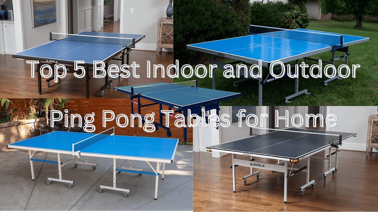 Top 5 Best Ping Pong Tables for Home | Best Table Tennis Table on Amazon