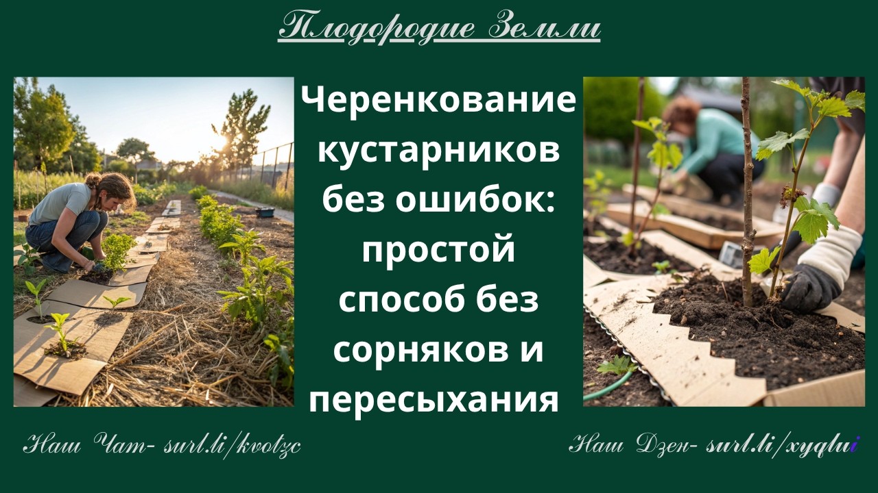 Как укоренить черенки винограда на 100%? ЛАЙФХАК с картоном без удобрений и прополки №909/26
