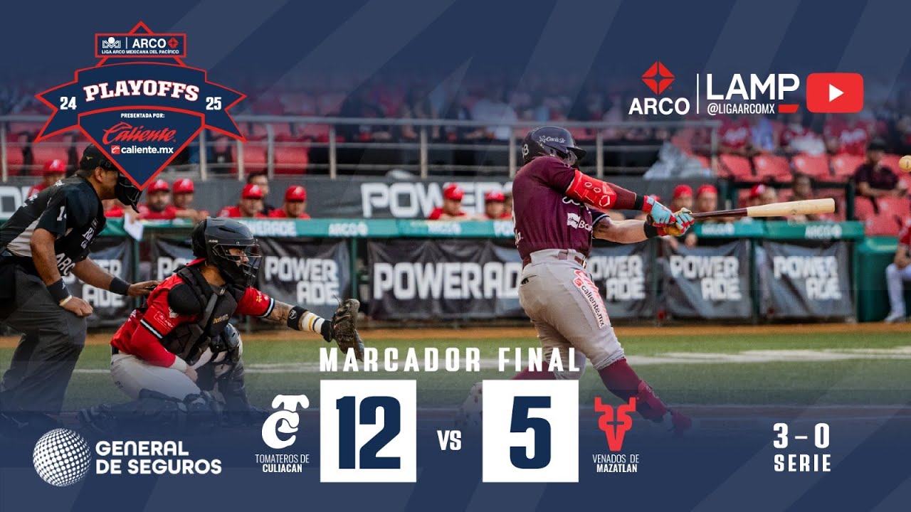 🍅 Tomateros vs Venados 🦌 Juego 3 4 de Enero 2025
